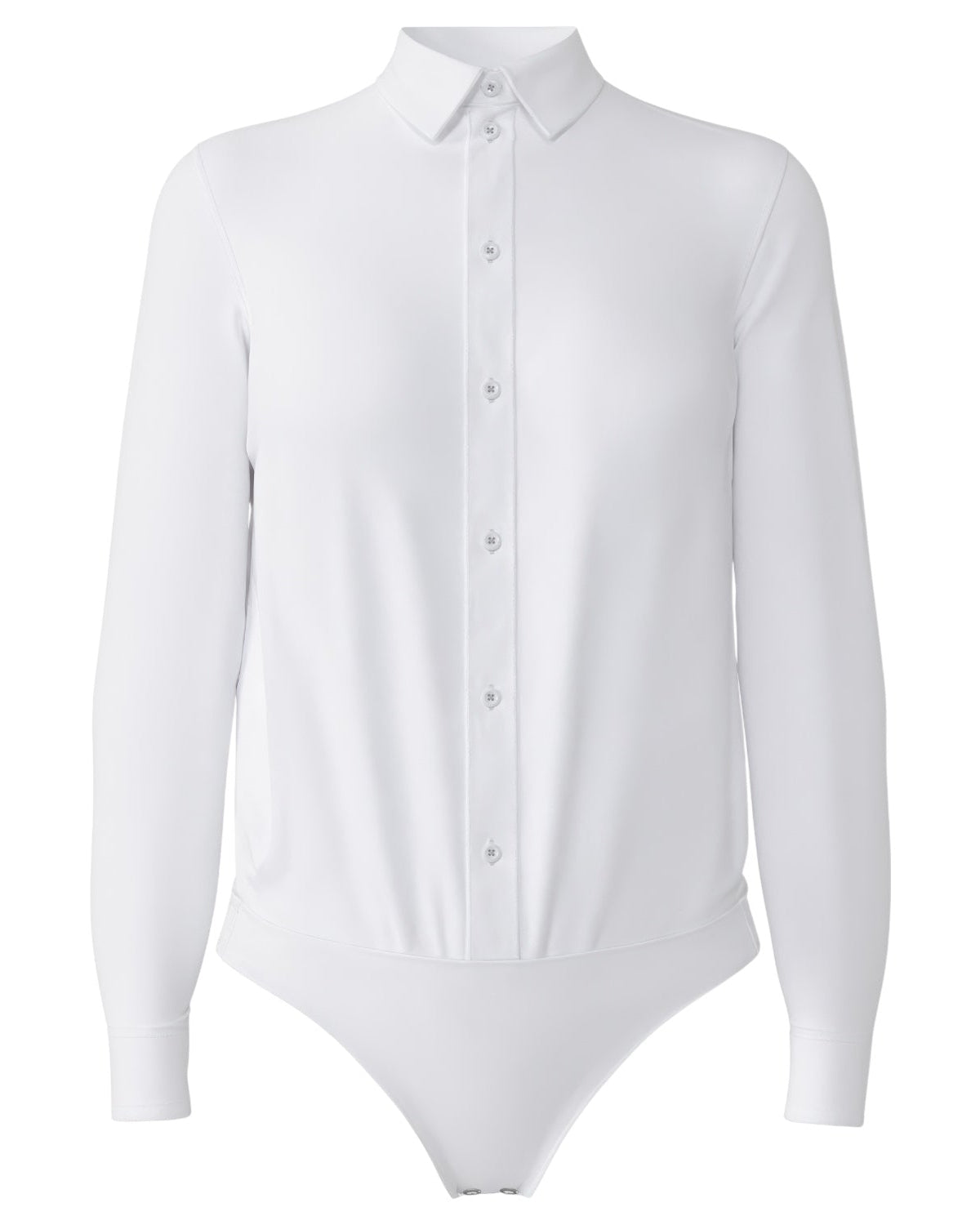 Non-Iron Twill In White Button Up - Classic Fit