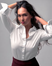 white bodysuit in cotton bodysuit