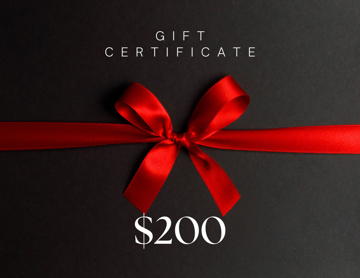 Bodysuits $200 gift certificate