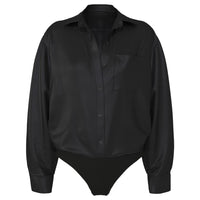 Twill Relaxed Fit - Charcoal Bodysuit