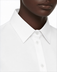 Non-Iron Twill In Black Button Up - Relaxed Fit